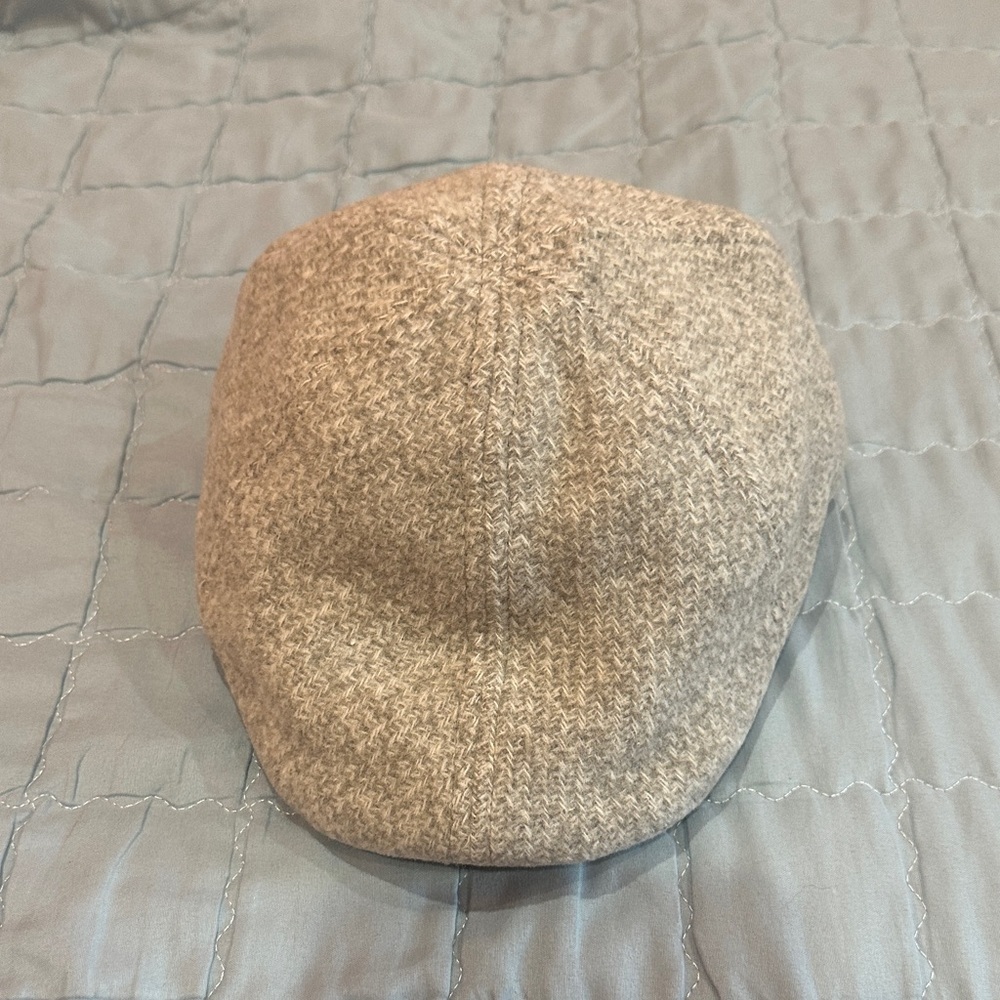 NEW Stylish Gray Tweed Cap - Picture 8 of 9